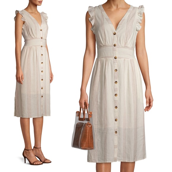time and tru linen dress